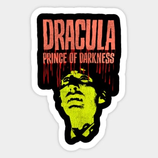 Christopher Lee Vintage Dracula Vampire Horror Sticker